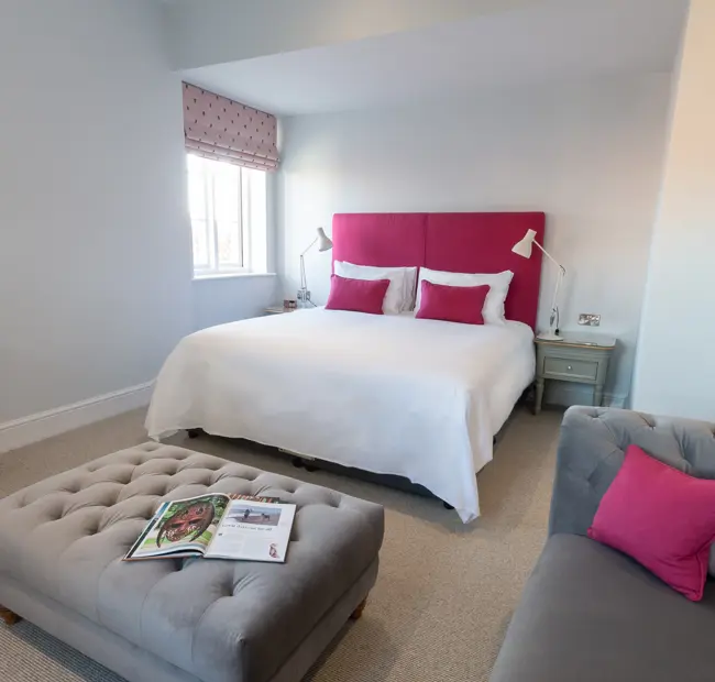 Crown and Castle bedroom