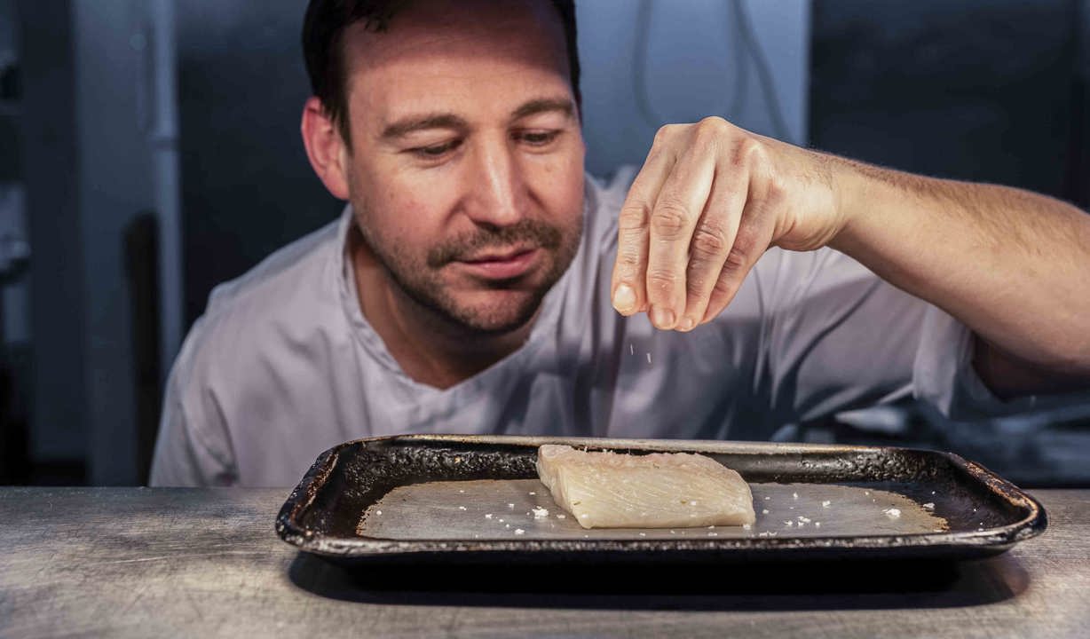 Brudenell Hotel - Chef - Preparing fish