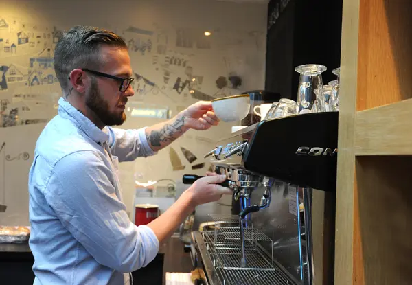 Barista Making Coffee