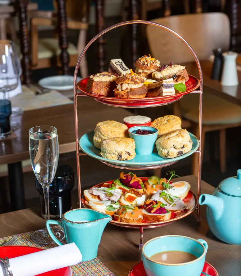 Crown and Castle afternoon tea